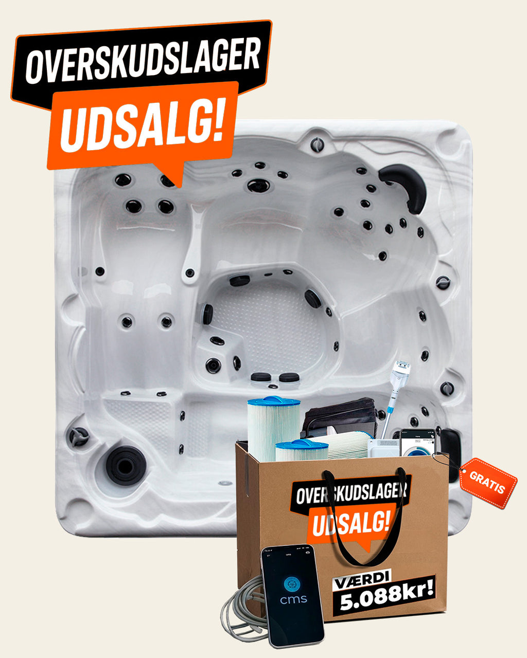Model 52XL + udstyrspakke