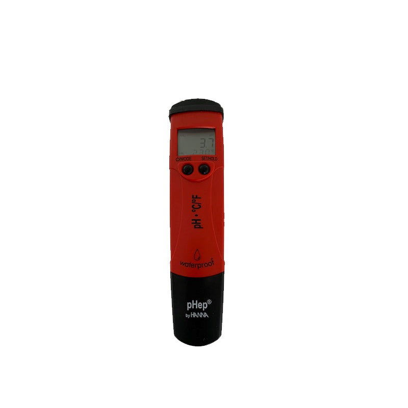 Elektronisk pH og temperatur tester